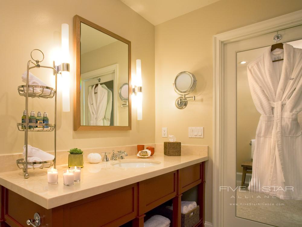 Guest Bath at Oceana Beach Club Hotel, Santa Monica, CA