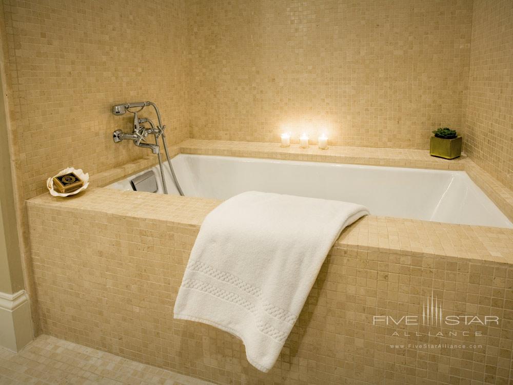 Suite Bath at Oceana Beach Club Hotel, Santa Monica, CA