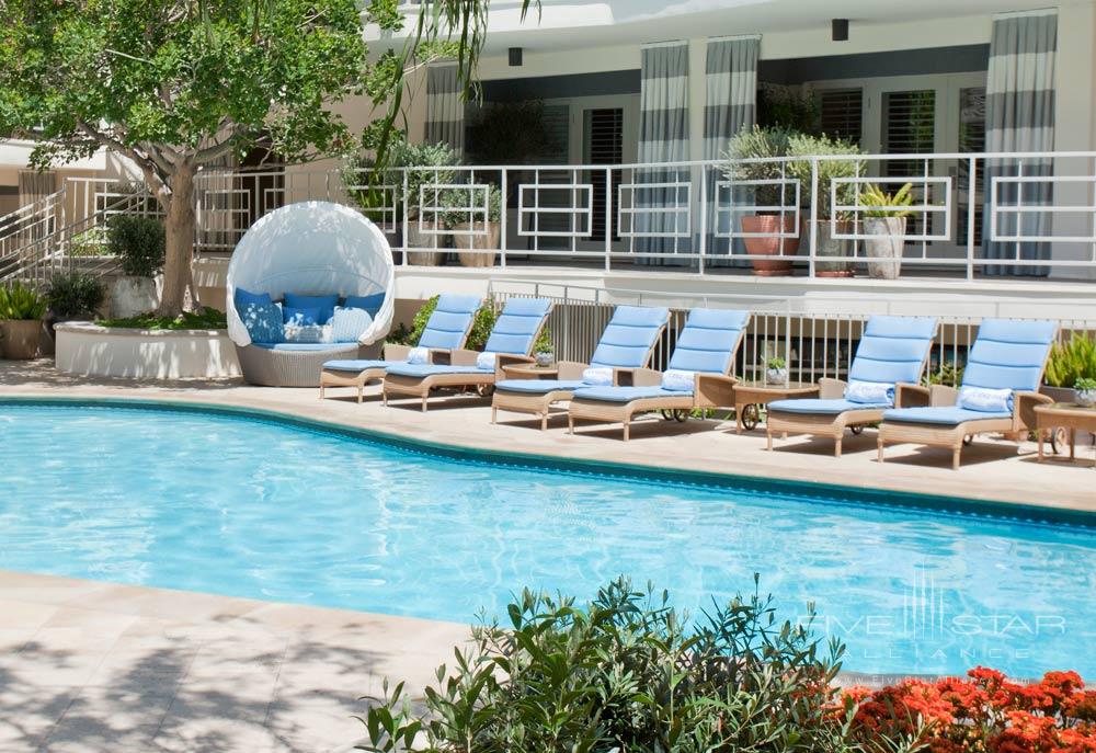 Outdoor Pool at Oceana Beach Club Hotel, Santa Monica, CA