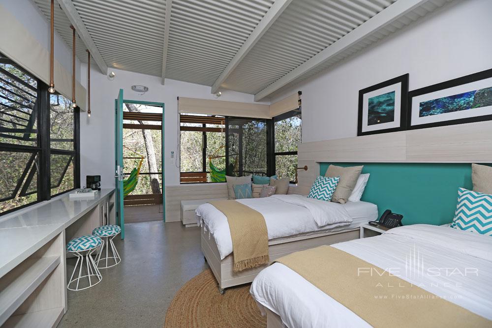 Double Guest Room at Rio Perdido, Provinciade Guanacaste, Bagaces, Costa Rica. Copyright UVE