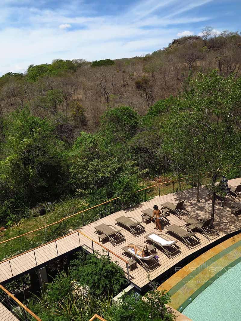 Lounge by The Pool with Views at Rio Perdido, Provinciade Guanacaste, Bagaces, Costa Rica.