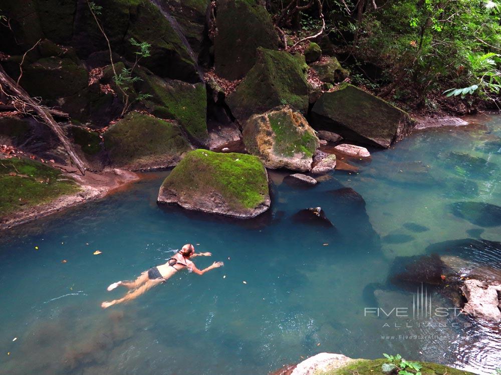 Hot River at Rio Perdido, Provinciade Guanacaste, Bagaces, Costa Rica.
