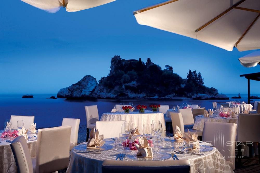 Fusion Restaurant at La Plage Resort, Taormina, Messina, Italy
