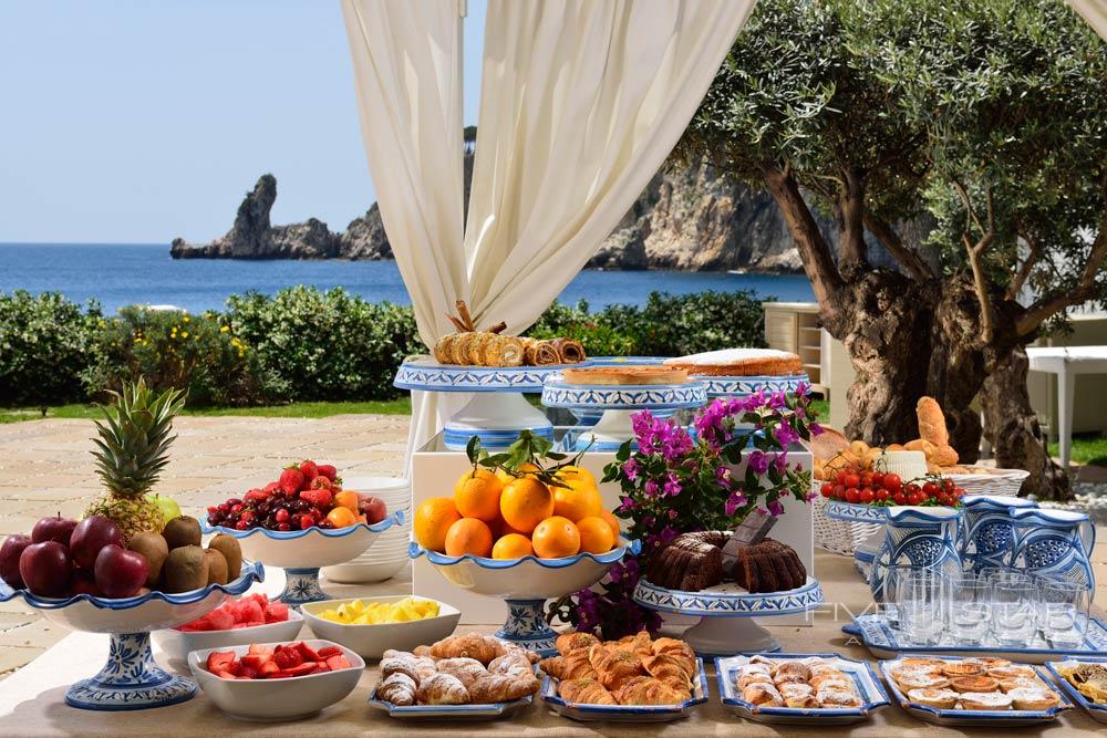 Buffet Colazione at La Plage Resort, Taormina, Messina, Italy