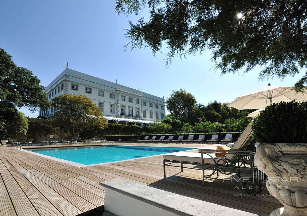 Outdoor Pool at Tivoli Palacio de Setais, Sintra, Portugal