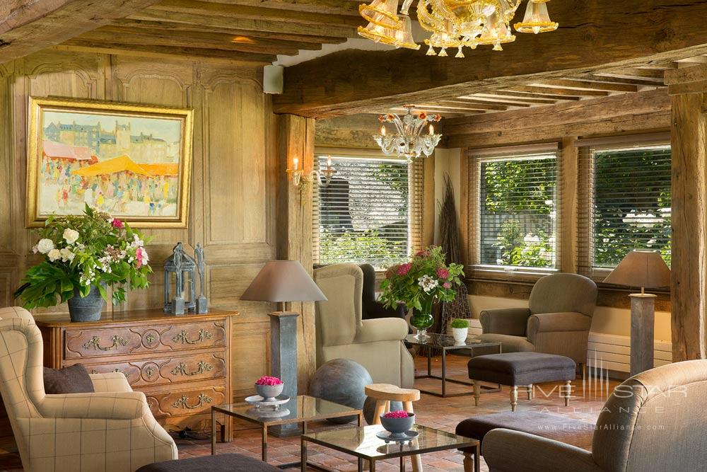 Lounge at Ferme Saint Simeon, Honfleur, France