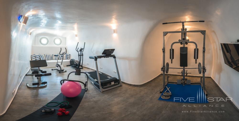 Fitness Center at Elite Luxury Suites Santorini, Greece