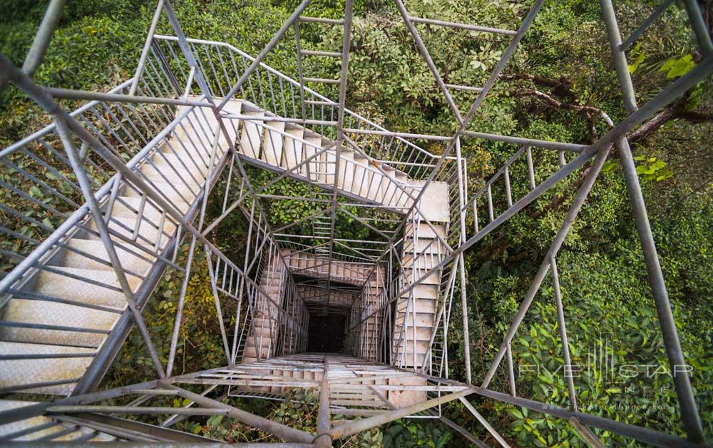 Get a good look from this 26m observation tower located in The Choco Rainforest Mashpi Lodge, Ecuador