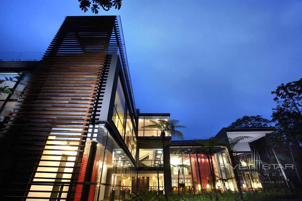 Exterior of Mashpi Lodge, Ecuador