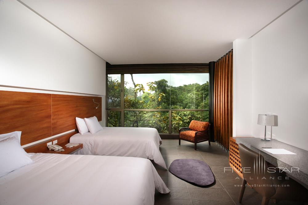 Wayra Twin Guest Room at Mashpi Lodge, Ecuador