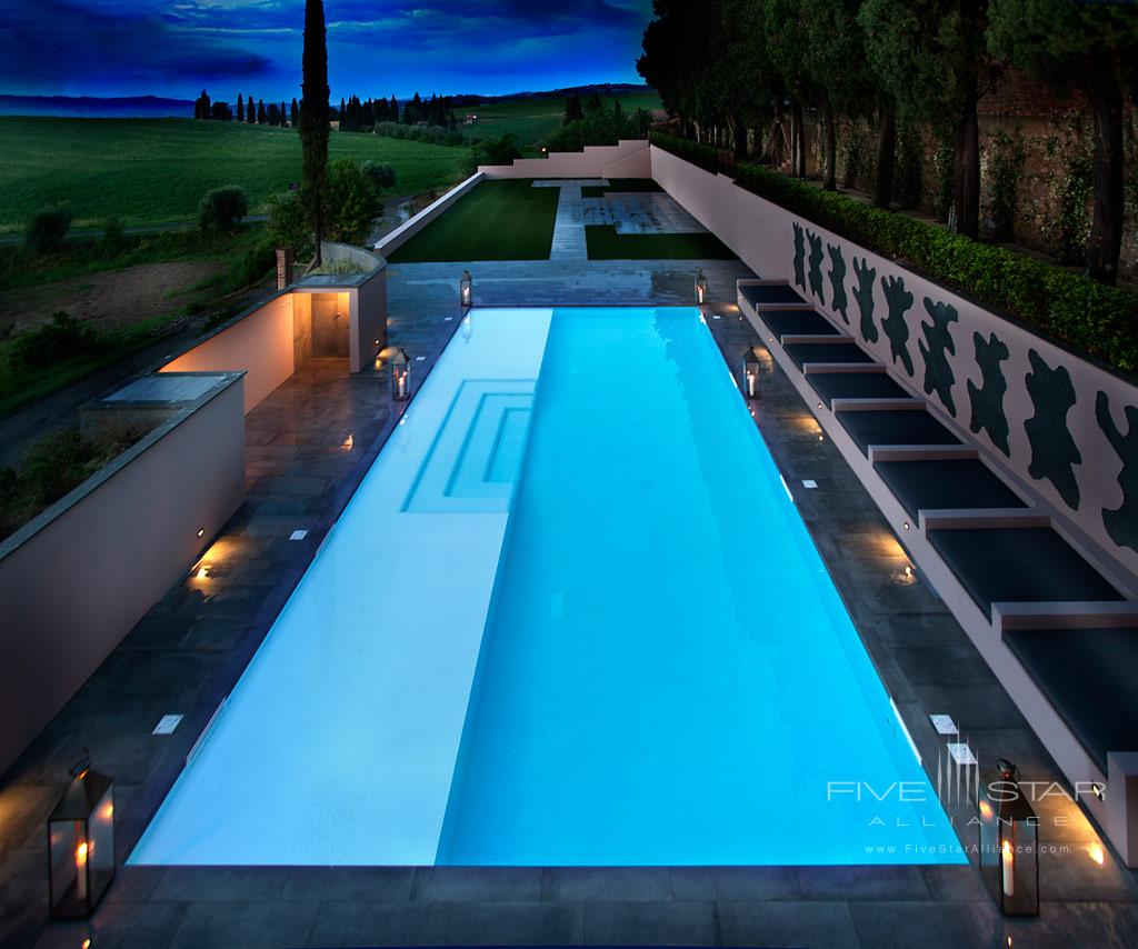 Pool at Castel Porrona Relais, Cinigiano GR, Italy