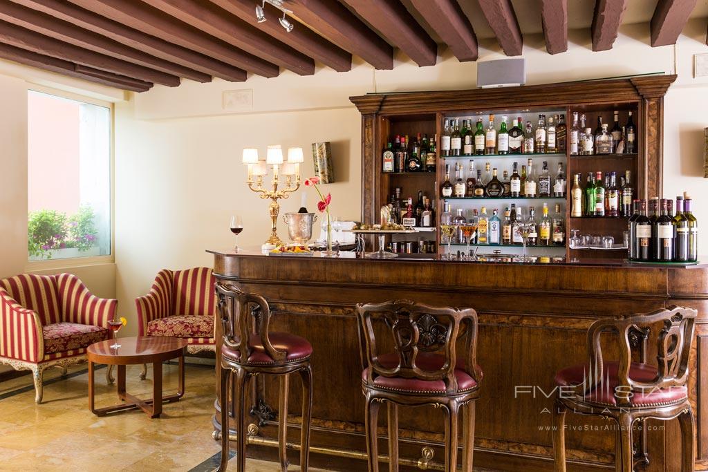 Bar at Boscolo Venezia, Italy