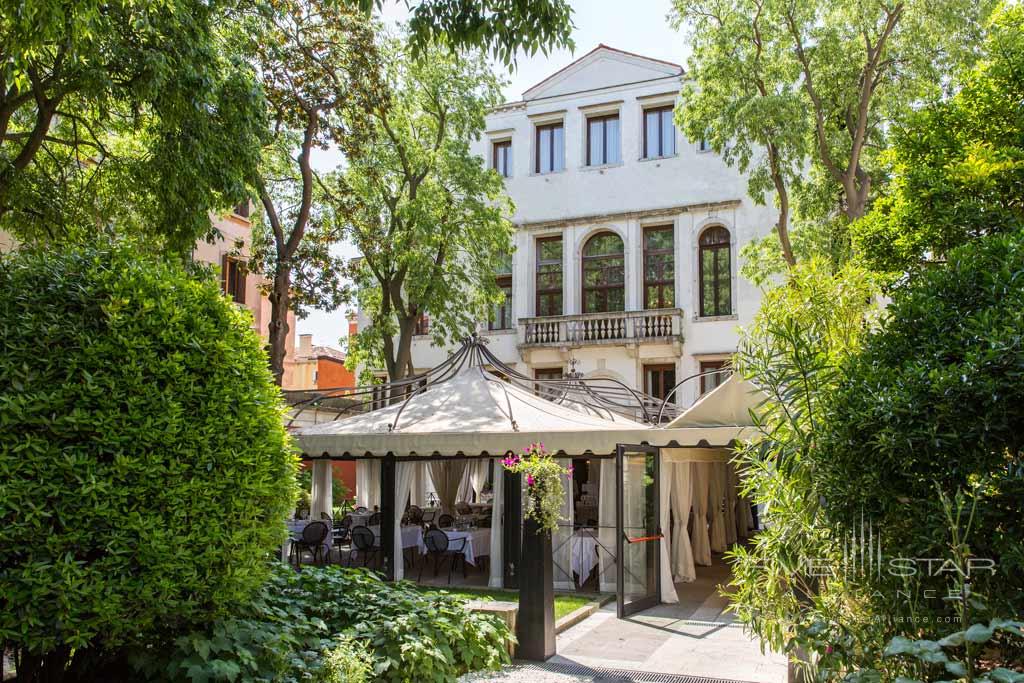 Garden Dining at Boscolo Venezia, Italy