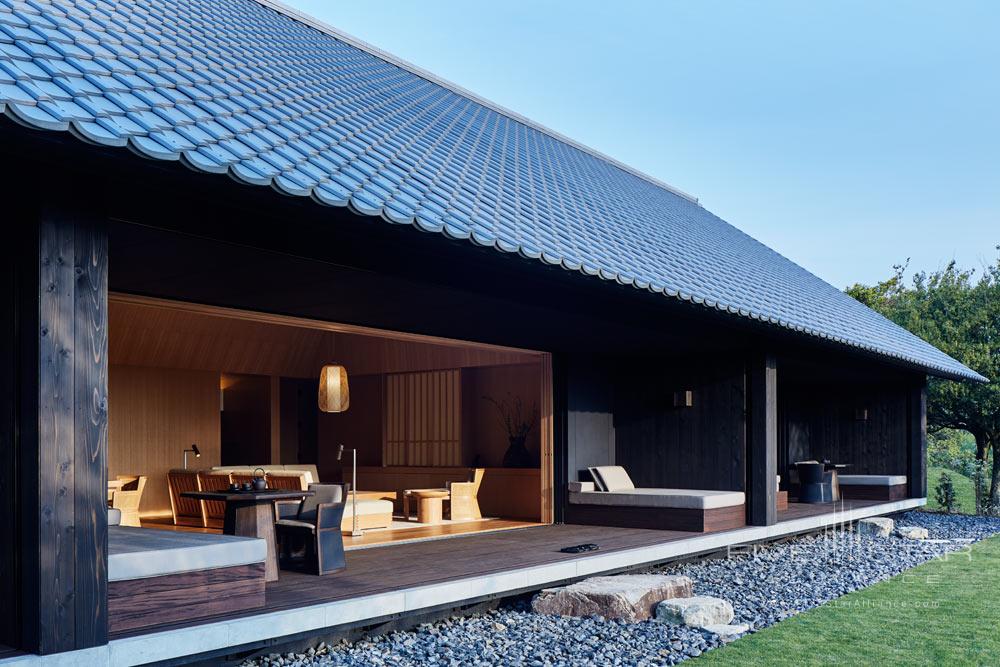 Villa Exterior at Amanemu, Shima shi, Japan