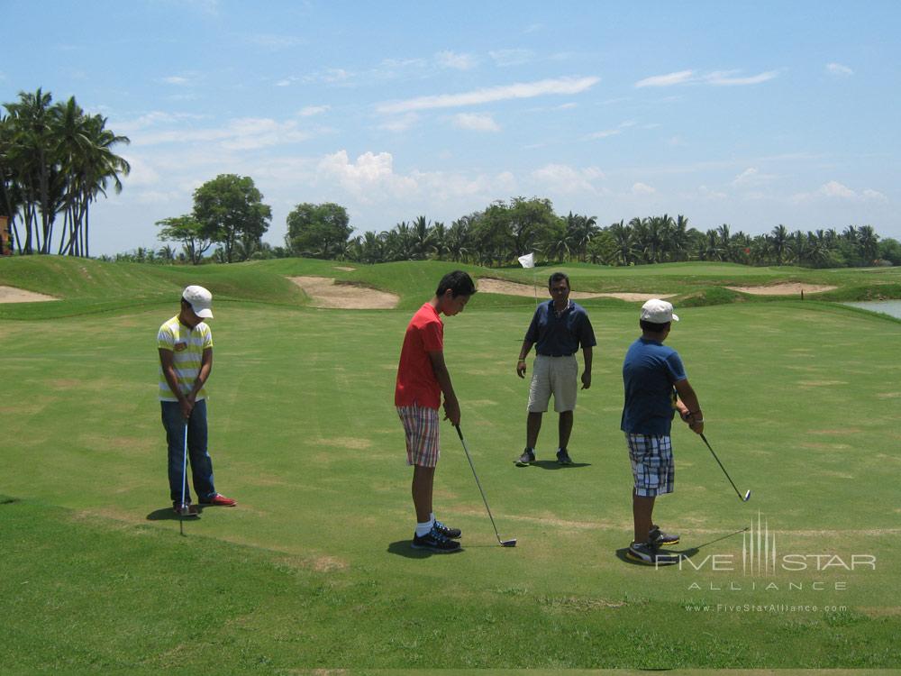 Kids Golf at Grand Isla Navidad Resort, Mexico