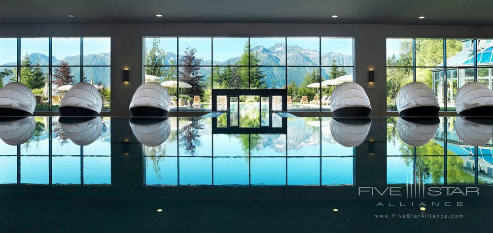 Indoor Pool at Interalpen-Hotel Tyrol, Austria