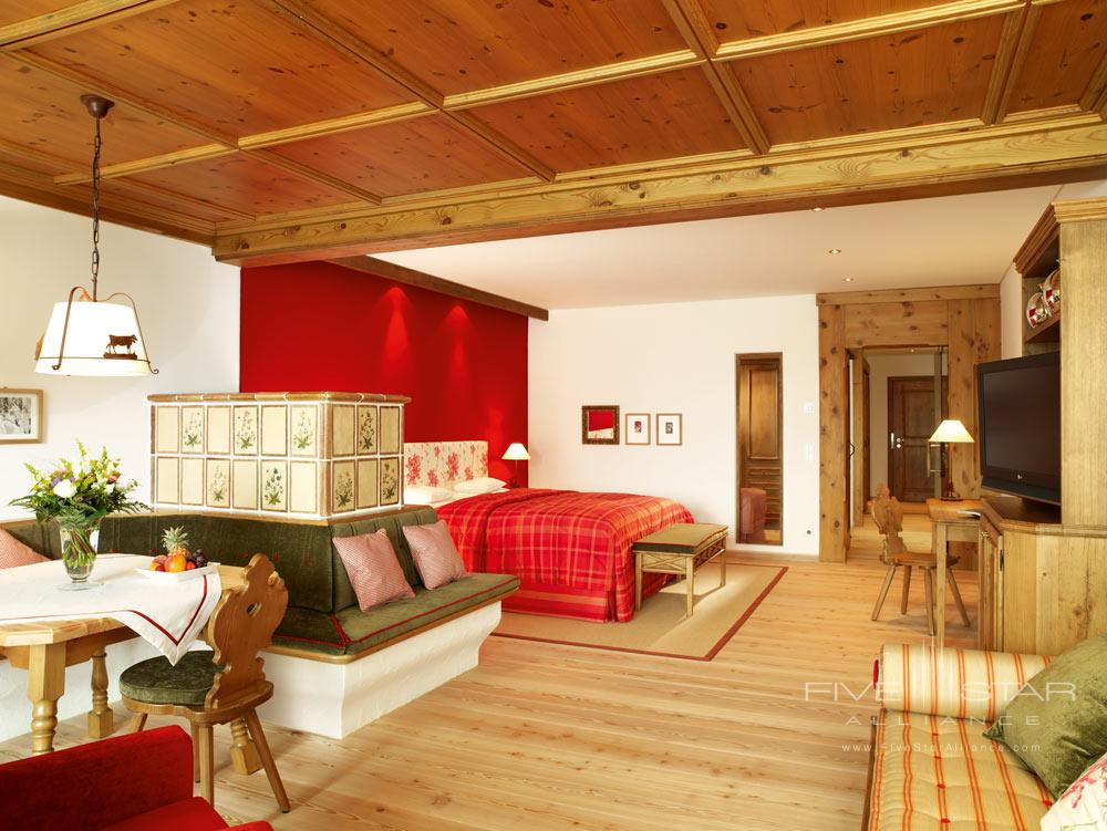 Guestroom at Interalpen-Hotel Tyrol, Austria