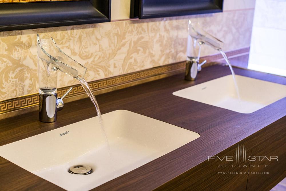 Double Sink Bath at Diamond Suites, Iceland