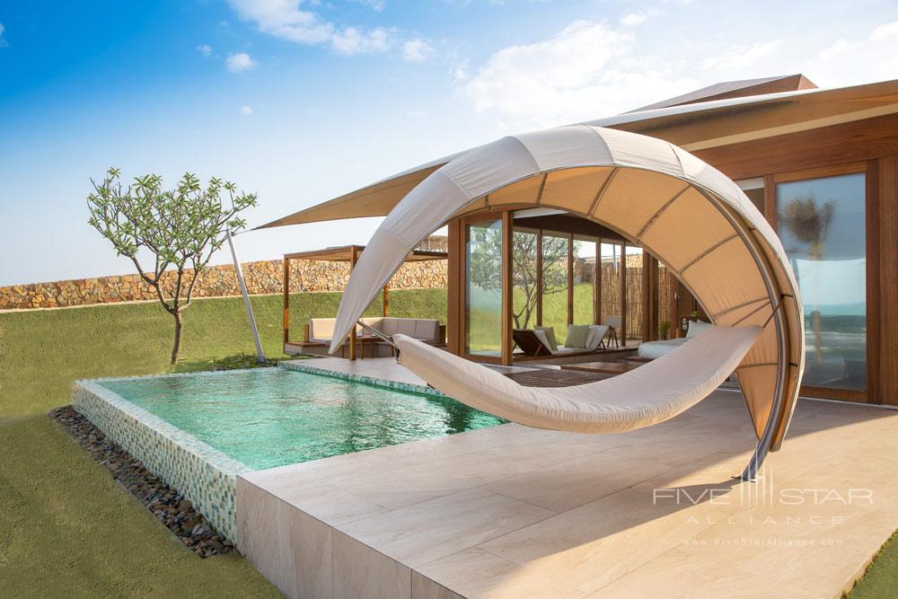 Private Pool Villa with Pool and Canopy Hammock at Fusion Resort Nha Trang, Vietnam