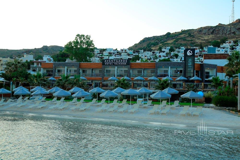 Beach at Avantgarde Yalikavak Hotel, Turkey