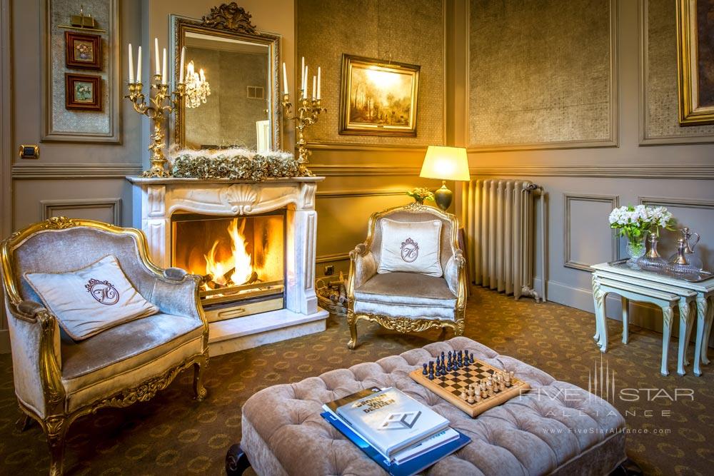 Lounge at Hotel Heritage Bruges, Belgium
