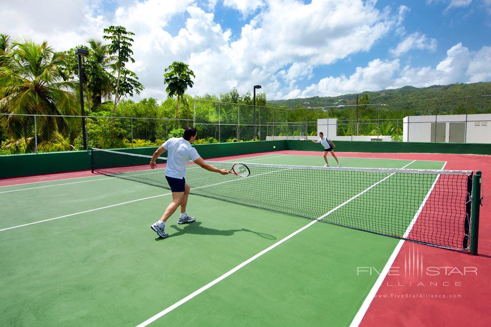 Tennis Activity at Sublime Samana Hotel, Las Terrenas, Dominican Republic