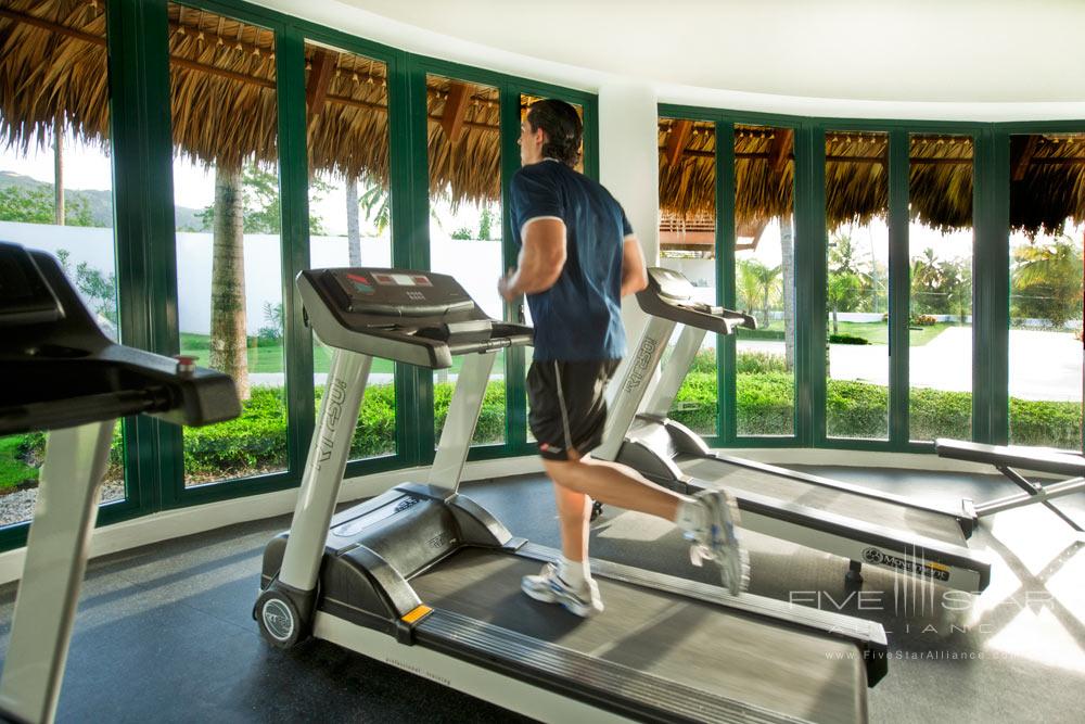 Gym at Sublime Samana Hotel, Las Terrenas, Dominican Republic