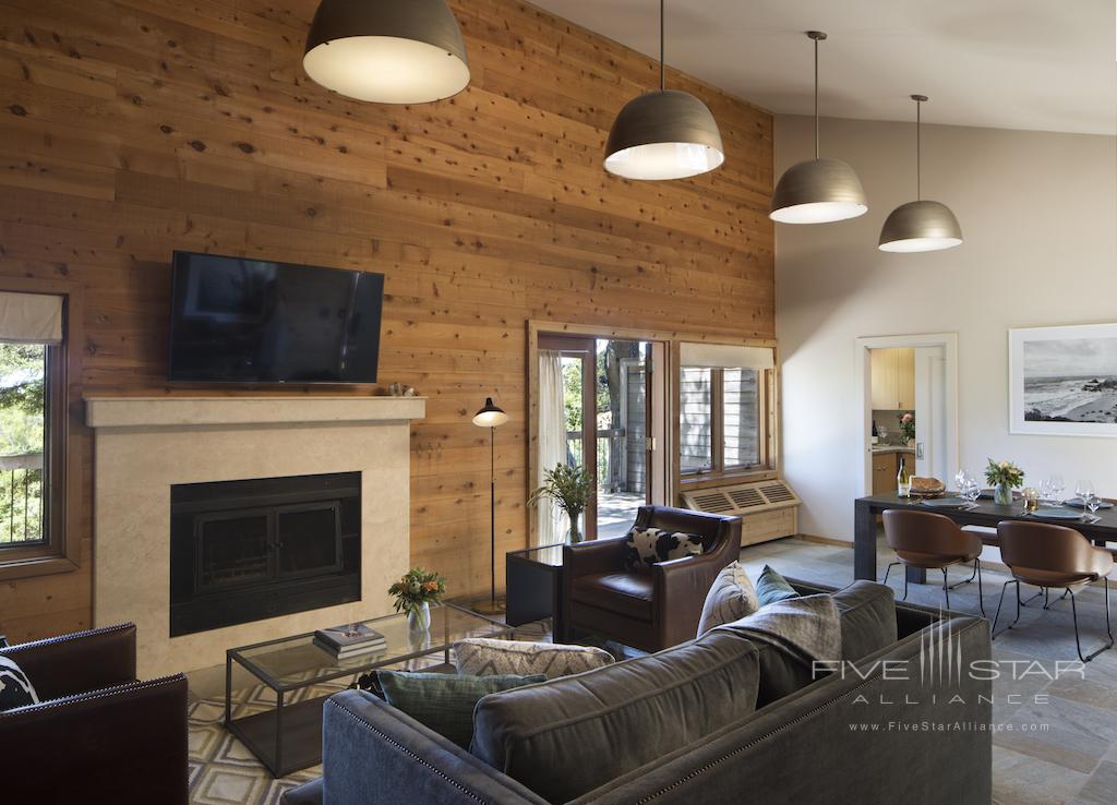 Coast House Living Room at Ventana Big Sur