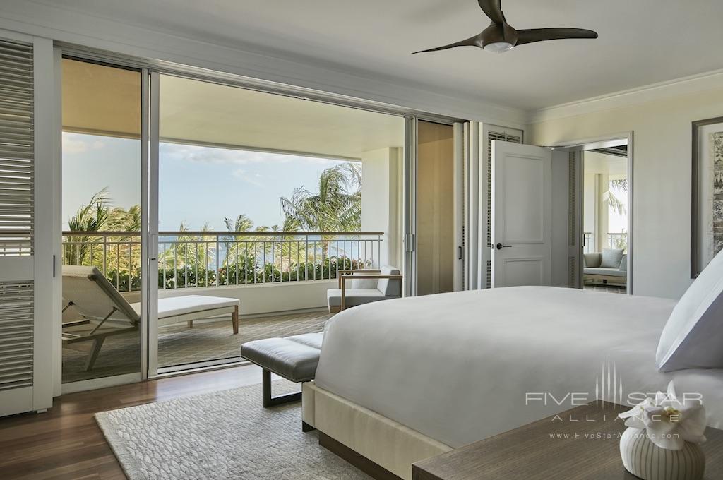 Presidential Suite Bedroom at Four Seasons Resort Oahu at Ko Olina