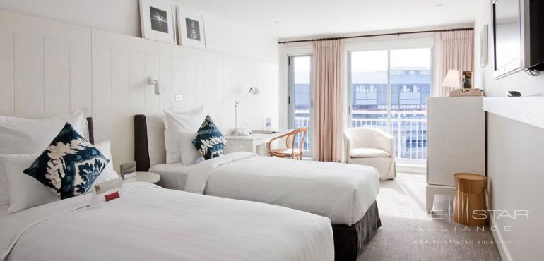 Heritage Twin Bed Waterside Room at Pier One Sydney Harbour