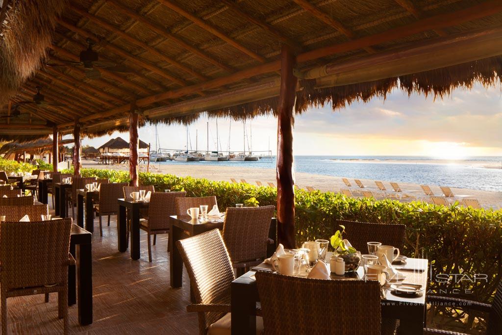 Papitos Patio Dining at El Dorado Maroma, Playa del Carmen, Quintana Roo, Mexico