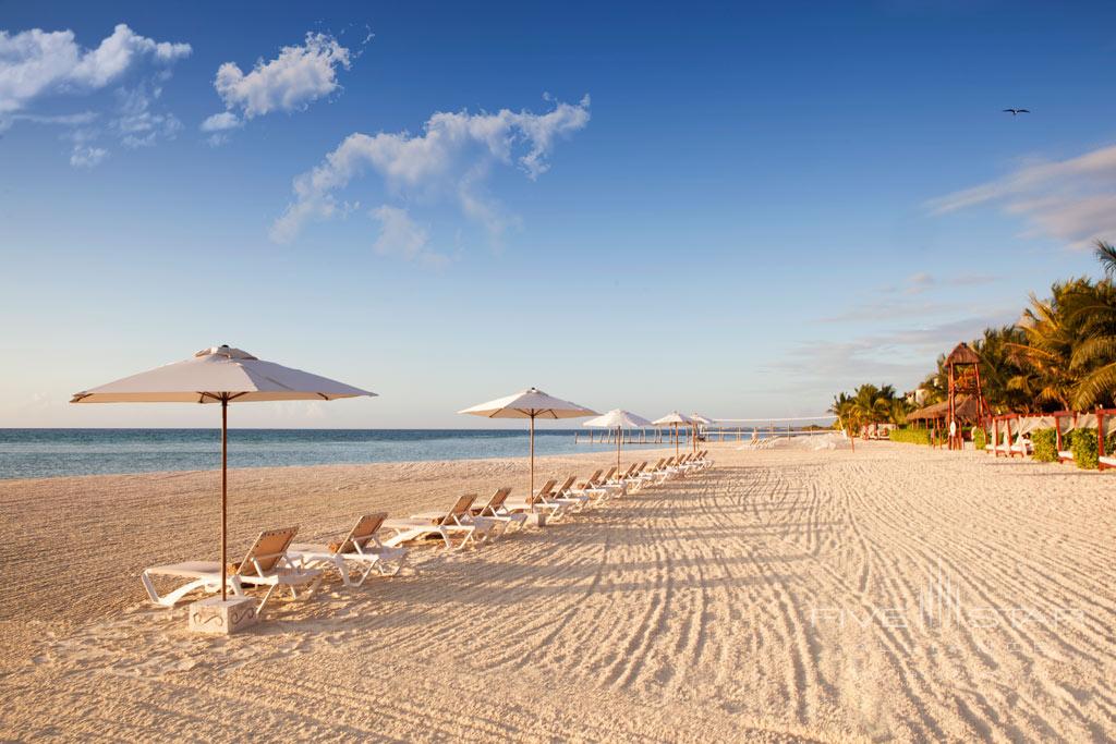 Beach at El Dorado Maroma, Playa del Carmen, Quintana Roo, Mexico