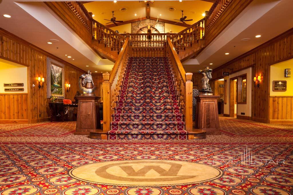 Lobby of Wort Hotel, Jackson, WY