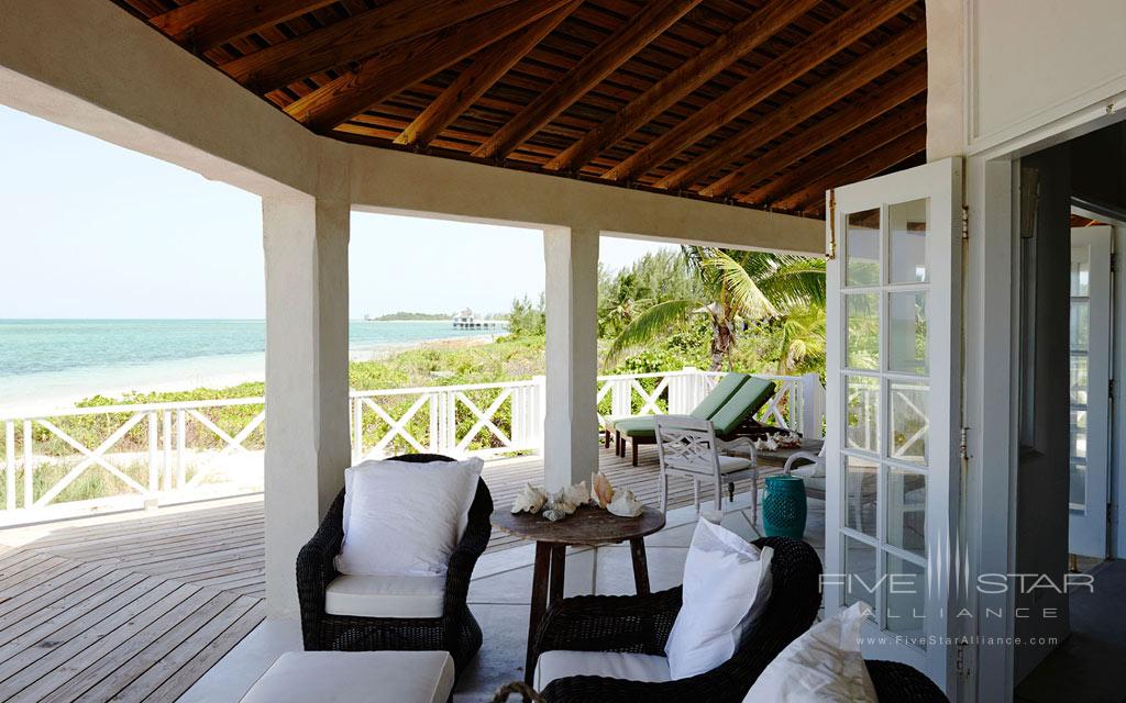 Terrace Lounge at Kamalame Cay, Andros, The Bahamas