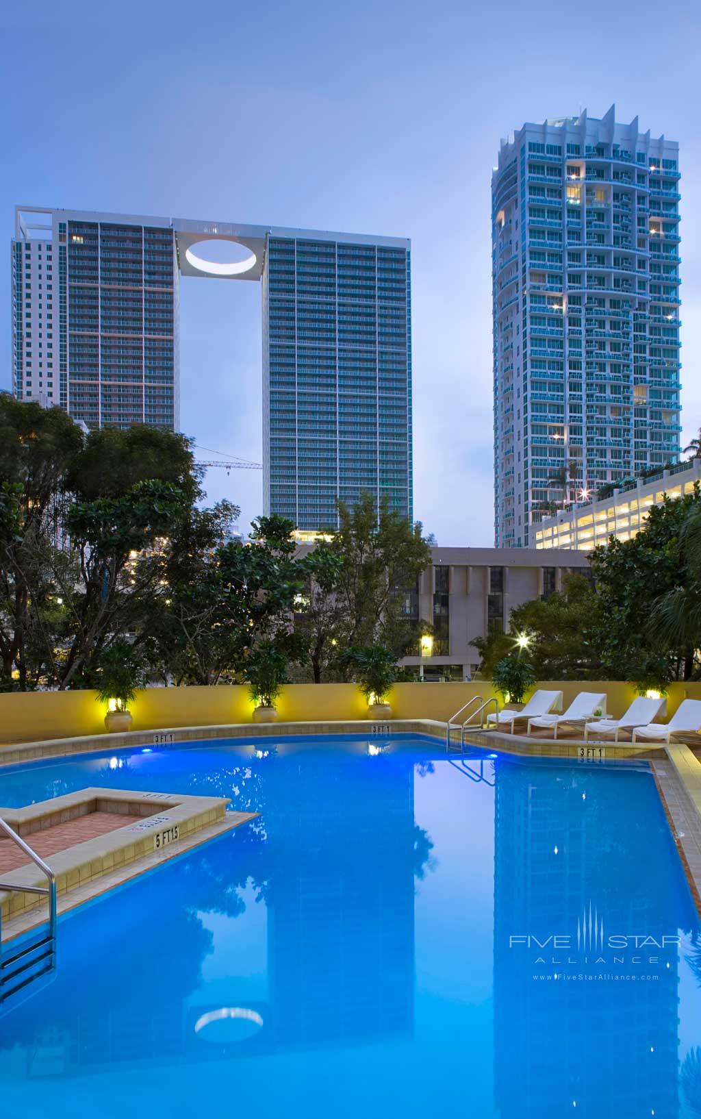 Outdoor Pool at Hyatt Regency Miami, Miami, FL