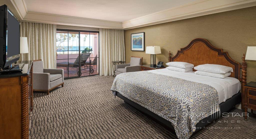 Ocean View King Guest Room at Fess Parkers Doubletree Resort, Santa Barbara, CA