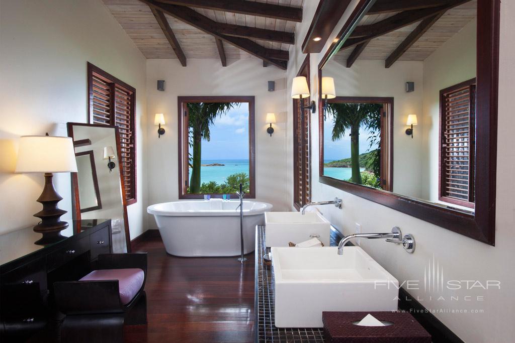 Pool Suite Bath at Hermitage Bay, Antigua &amp; Barbuda