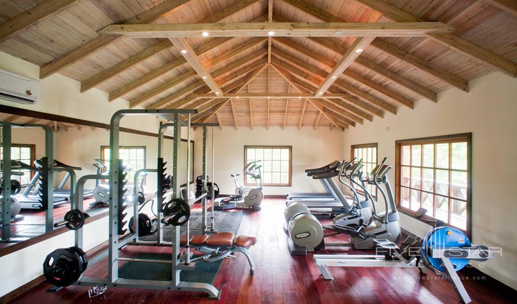 Gym at Hermitage Bay, Antigua &amp; Barbuda