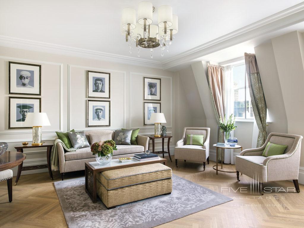 One Bedroom Suite Living Room at The Langham London, United Kingdom
