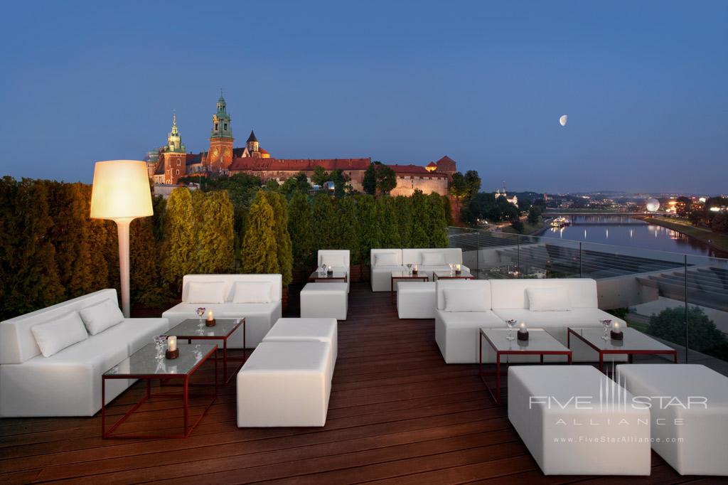 Rooftop Bar at Sheraton Grand Krakow, Poland