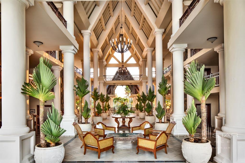 Lobby of The Residence Mauritius, Belle Mare, Mauritius