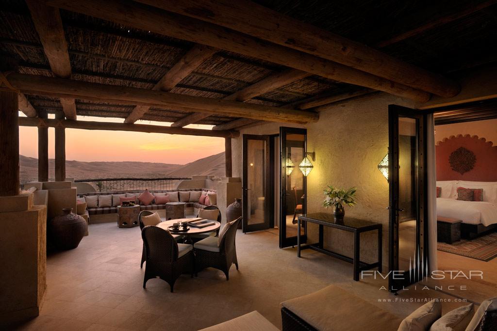 Deluxe Terrace Guest Room at Qasr Al Sarab Desert Resort by Anantara, United Arab Emirates