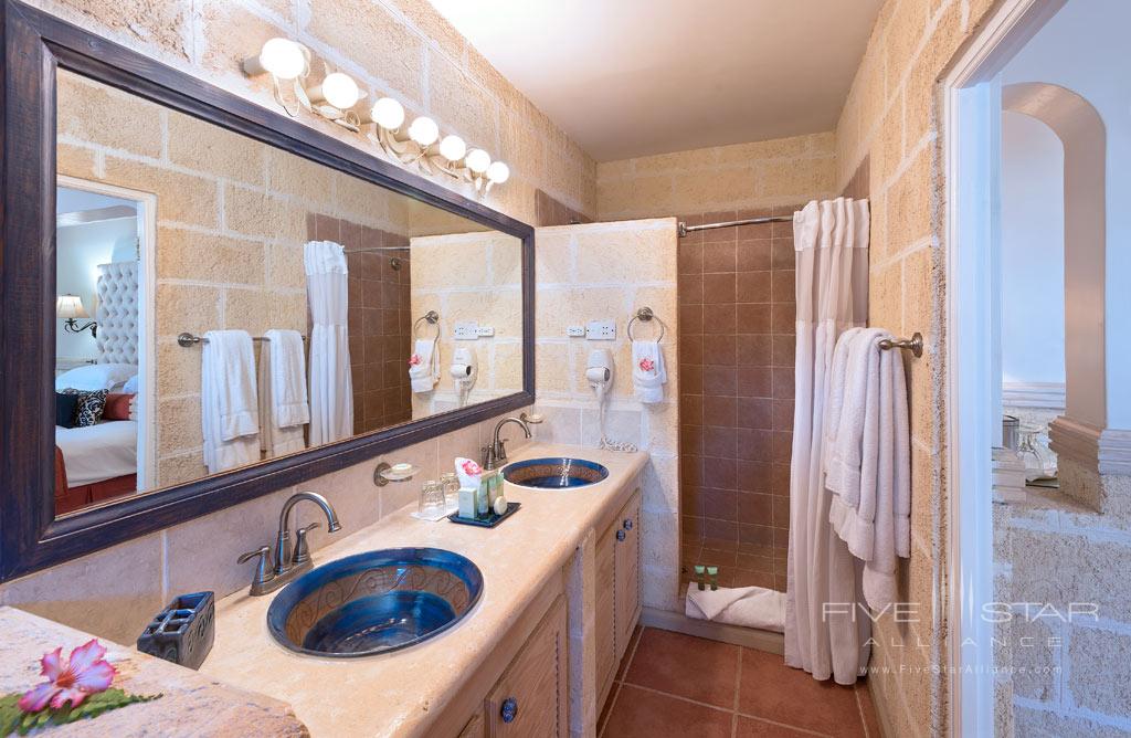 Guest Bath at Little Arches Boutique Hotel, Christ Church, Barbados