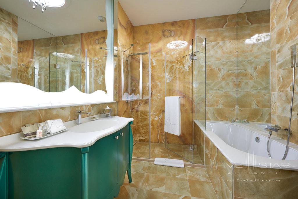 Guest Bath at Aria Hotel Budapest, Hungary