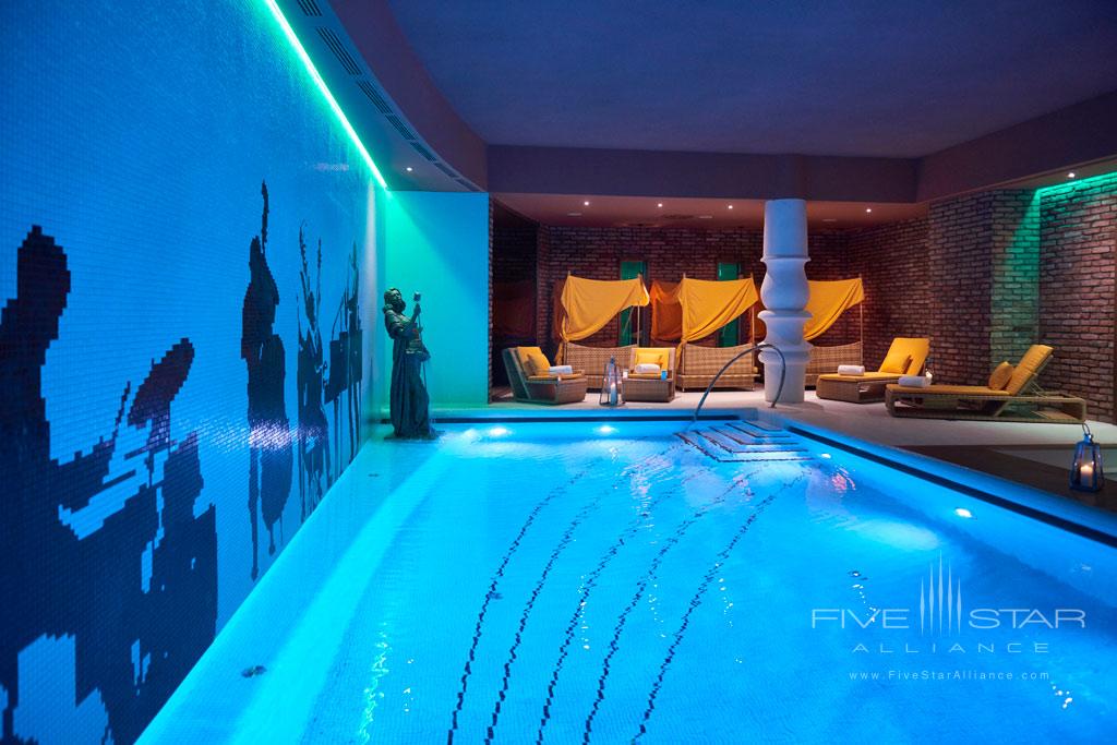 Pool at Aria Hotel Budapest, Hungary