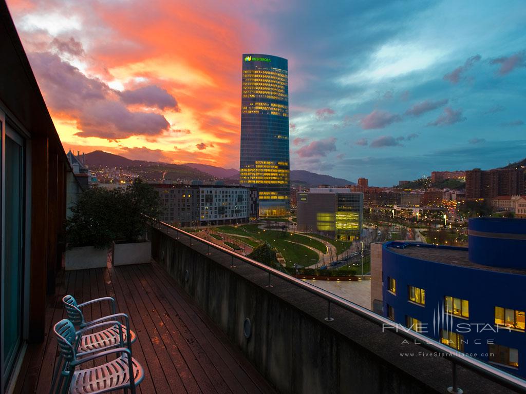 Views From Gran Hotel Domine Bilbao, Spain