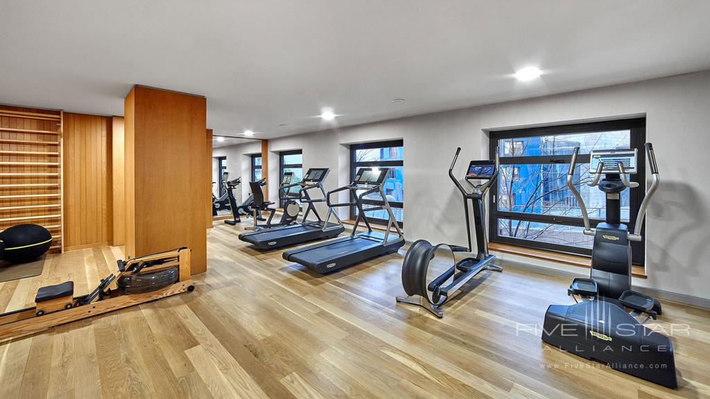 Gym at Gran Hotel Domine Bilbao, Spain