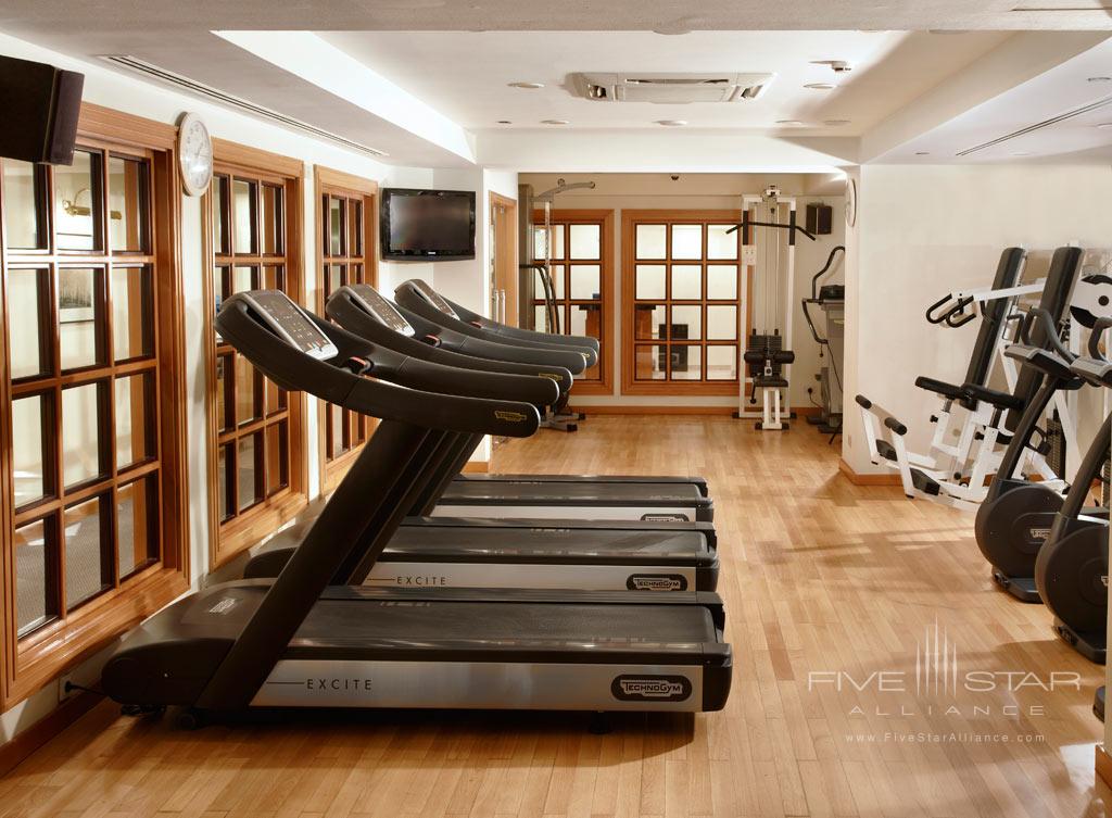 Gym at Hyatt Regency Bishkek, Kyrgyzstan