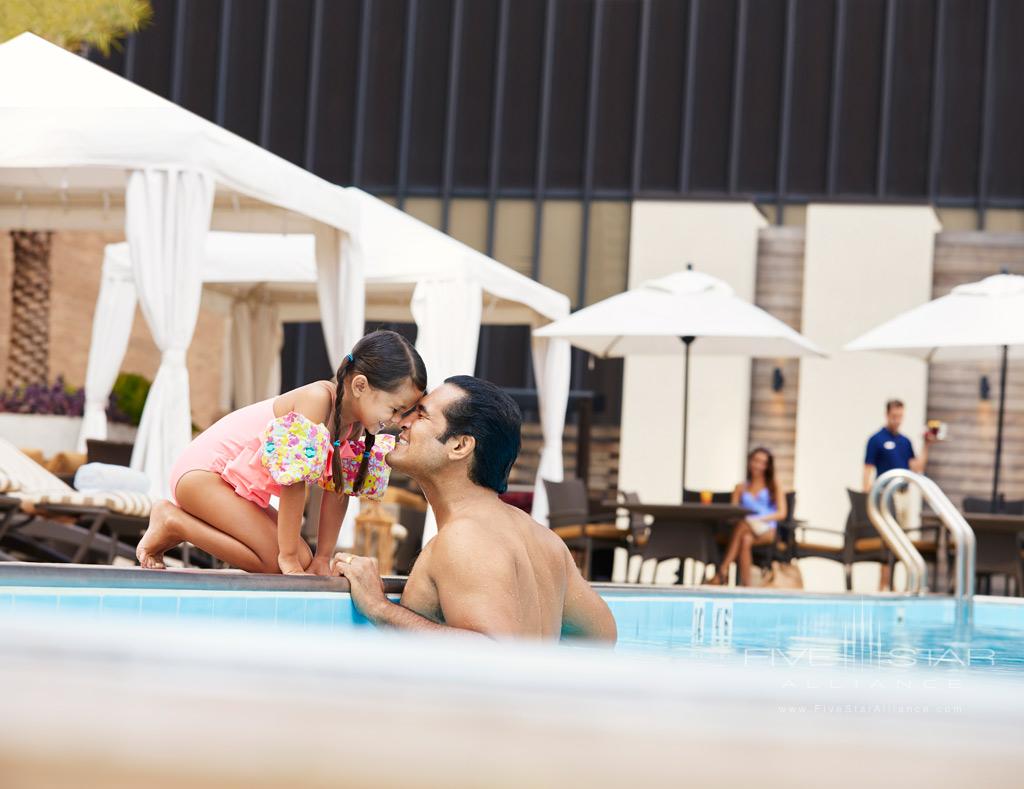 Outdoor Pool at Hyatt Regency Bishkek, Kyrgyzstan