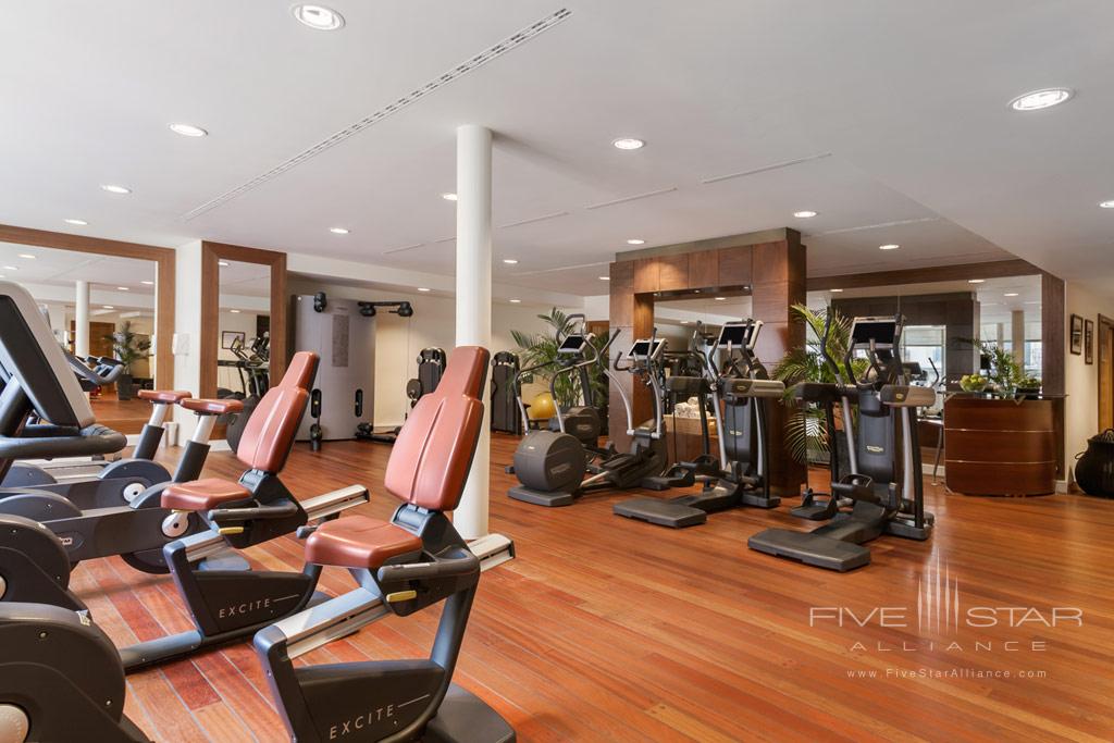 Gym at Grand Hotel Kempinski Geneva, Switzerland